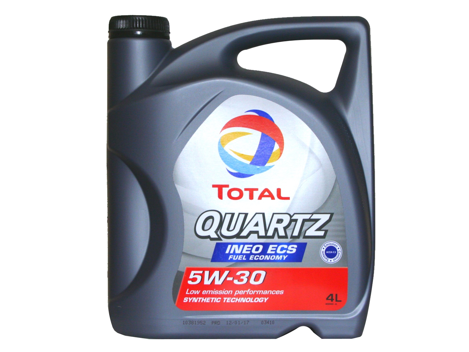 Масло моторное Total Quartz Ineo ECS 5W-30 (4л) синт.