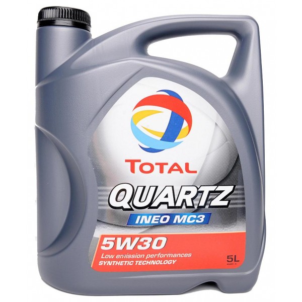 3c2e8c65-153b-11e8-a2a4-0cc47a3200a7 Масло моторное Total Quartz Ineo MC3 5W-30 (5л) синт.