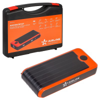 Аккумулятор внешний пуск ДВС 10000мАч, 2 USB 5V 2 A "AIRLINE" (APB-10-05)