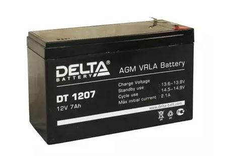 8c5cd06f-f5d9-11ec-a2c8-04d9f508137a АКБ мото DELTA Battery AGM 7 А ч DT 1207