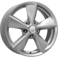 Диск колеса КиК для а/м Skoda Octavia A7 "KC681" 6,5x16 5*112 ET46 D57,1 сильвер (КС681)