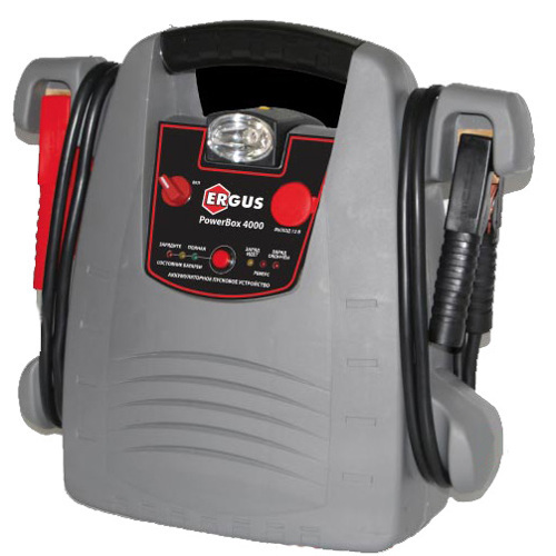 8219018d-745f-11e4-977b-001e673659ad Пусковое устройство ERGUS POWERBOX  4000 (12В 17 Ач, 400А) фона