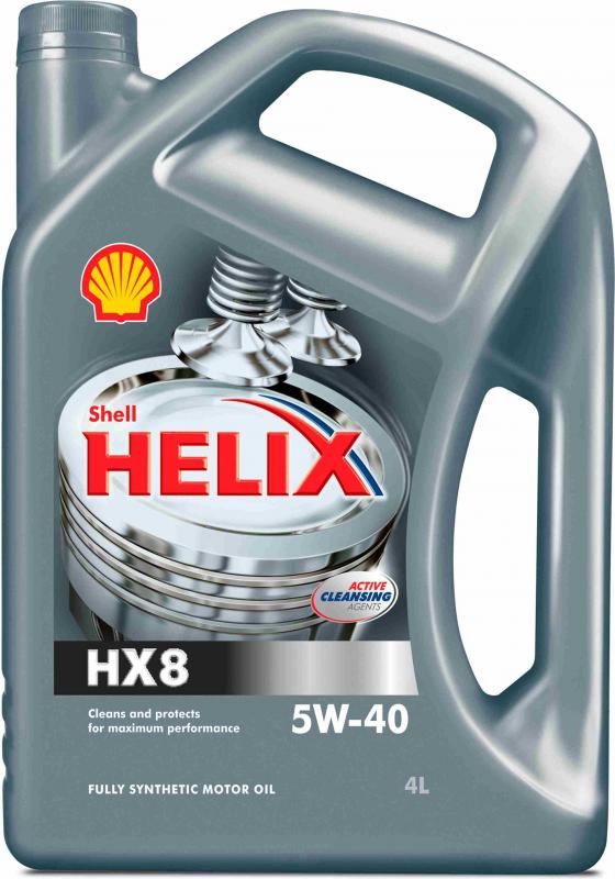 beb3be65-3e52-11e4-bc9f-001e673659ad Масло моторное Shell Helix HX8 SAE 5W-40 SL CF  A3 B3 B4 синт.