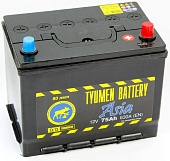 АКБ ТЮМЕНЬ ASIA 6ст-75 пр.