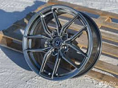 Диск колеса HRE FF21 5605 7,5x17 5*100 ET35 D73,1 Hyper Black