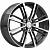 7x17/4x100 ET45 D67,1 Эрфурт (КС903) Алмаз черный