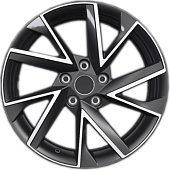 7x17/5x112 ET40 D57,1 KHW1714 (Kodiaq/Tiguan) Black-FP