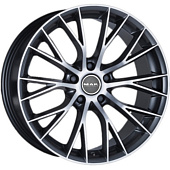 8x18/5x120 ET30 D72,6 Munchen Gunmetal Mirror Face
