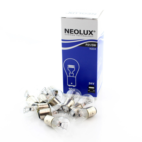 a8c12168-6f30-11ea-a254-04d9f508137a Автолампа  24V 21 5W  P21 5W NEOLUX N334