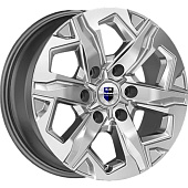 7,5x17/6x139,7 ET25 D106,1 Тейт (КС1050) Дарк платинум