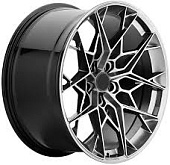Диск колеса HRE FF10 LSW474 7,0x15 4*100 ET35 D73,1 Black Face