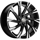 Khomen Wheels 7,5x19/5x108 ET47 D60,1 KHW1901 (Chery Tiggo 8) Black-FP