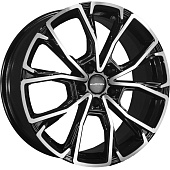 Khomen Wheels 7,5x19/5x108 ET36 D65,1 KHW1907 (Exeed VX/TXL) Black-FP