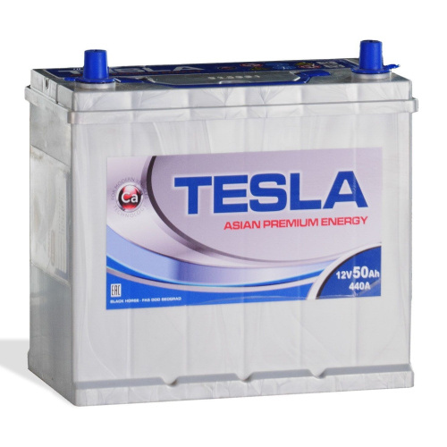 АКБ TESLA PREMIUM  ASIA 6ст-50 пр. тонк.кл.