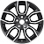 Khomen Wheels 7x17/5x114,3 ET45 D67,1 KHW1713 (CX-5/i40/X-Trail) Black-FP