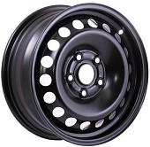 Диск колеса Magnetto "17014 AM" 7,0x17 5*114,3 ET43,5 D67,1 Black Sportage NQ5