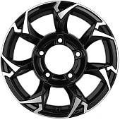 5,5x15/5x139,7 ET5 D98,5 KHW1505 (Lada NIVA 4x4) Black-FP