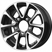 Диск колеса Ifree "Восток" 6,0х15 5*139,7 ЕТ40 D98,2 Блэк Джек
