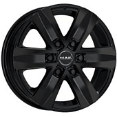 8x18/6x139,7 ET15 D106,1 Stone 6 Gloss Black