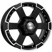 7x16/6x139,7 ET20 D110,1 M56 (КС593) Алмаз черный