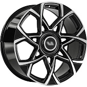 9x21/5x120 ET45,5 D62,6 LS FG59 BKF (конус, Колпак+лого)