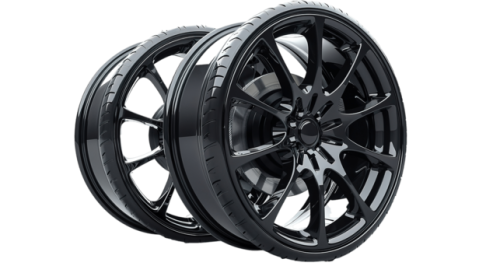 Диск колеса КиК для а/м Nissan Qashqai J11"КС699" 7,0x17 5*114,3 ET40 D66,1 Алмаз черный