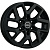 8x18/6x139,7 ET30 D100,1 Gravel Matt Black