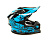Шлем детский кроссовый GTX 632S #3 (L) BLACK/BLUE (53-54)