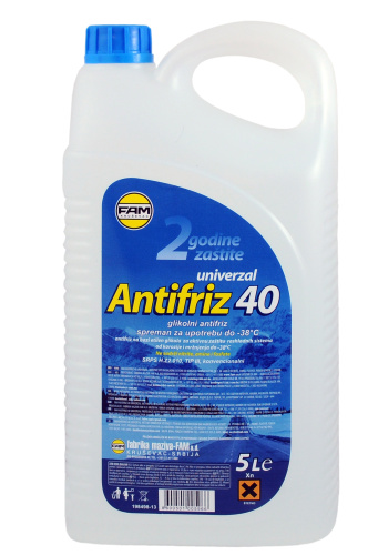 694daa5d-26e1-11e5-b4a0-001e673659ad Антифриз FAM ANTIFRIZ 40 UNIVERZAL (5л)