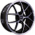 INCH 7x17/5x108 ET45 D60,1 FA8538 Gloss Black Machined Face (ZJH) FlowForming